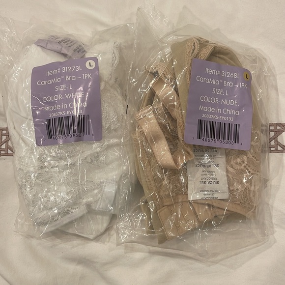 2 pack Seamless Lift Bra with Front Cross Side Buckle Wirefree Lift Support Bra. - Picture 6 of 10